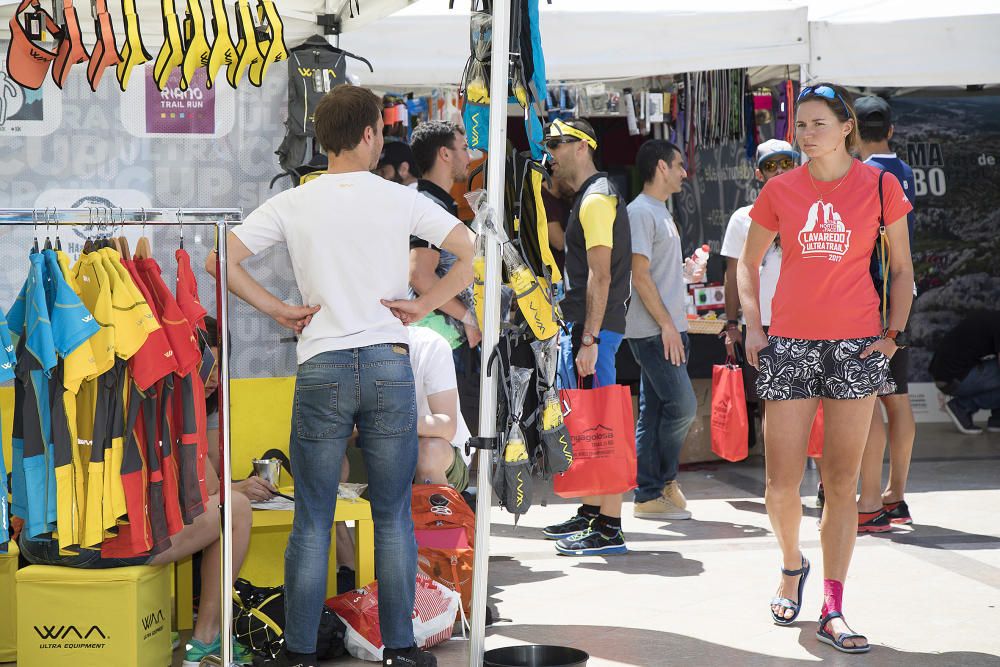 Feria del corredor del mundial de trail en Castelló