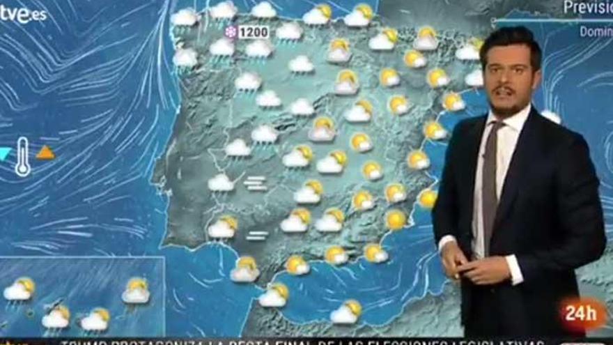 Los mapas de &#039;El Tiempo&#039; de TVE.