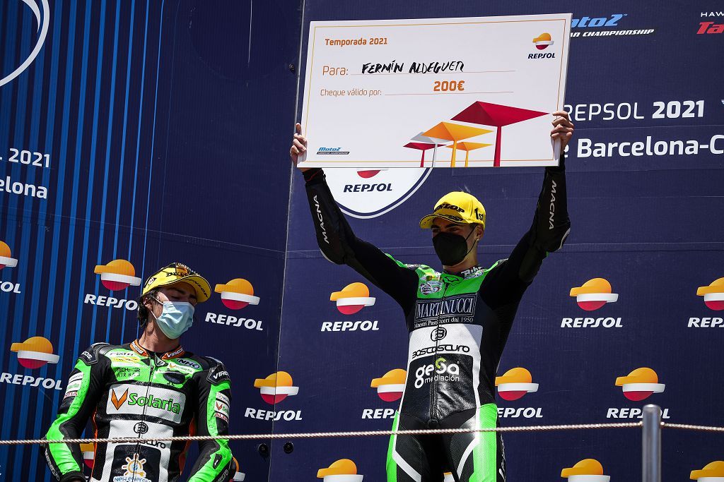 Fermin Aldeguer logra un doblete en Montmelo. Fotos Jesus Robledo Blanco