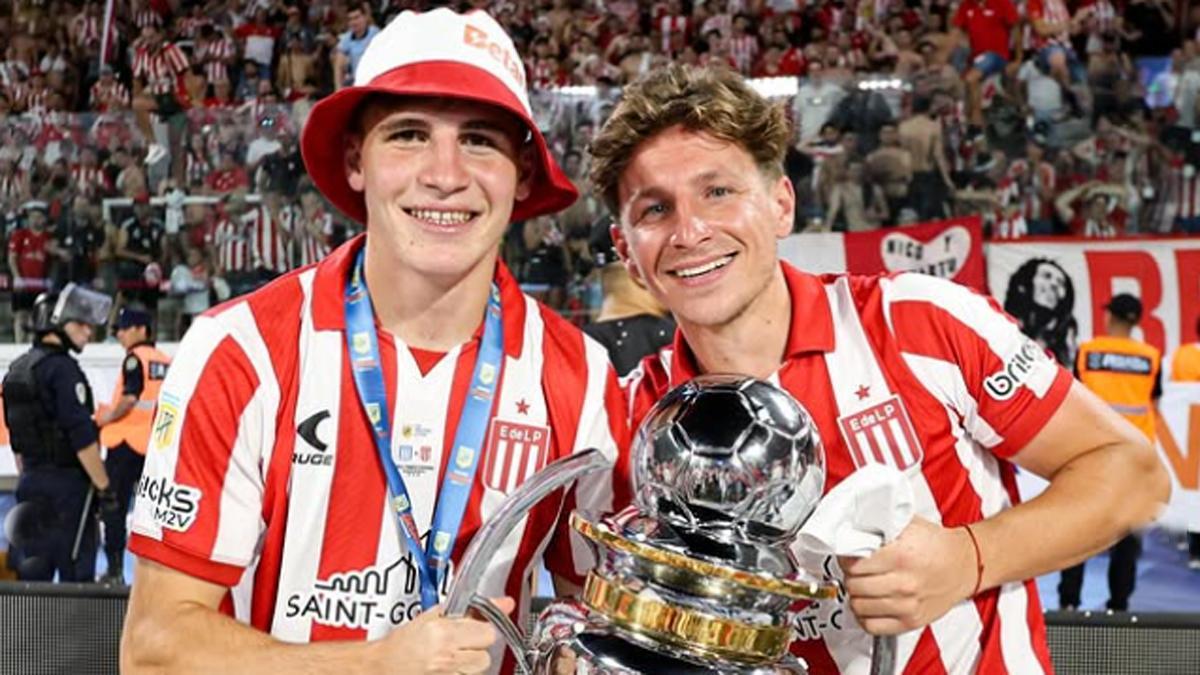 Mikel Amondarain, jugador de Estudiantes