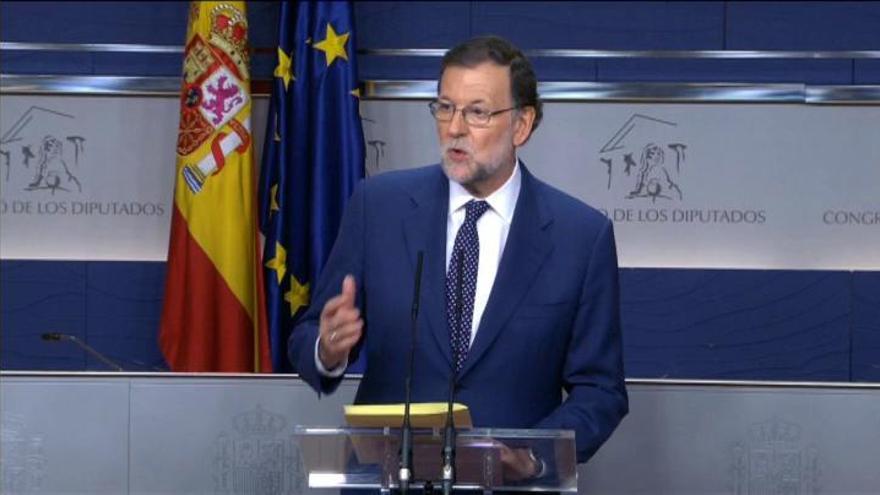 Rajoy: "Seguiré intentándolo con el PSOE, porque es la llave"