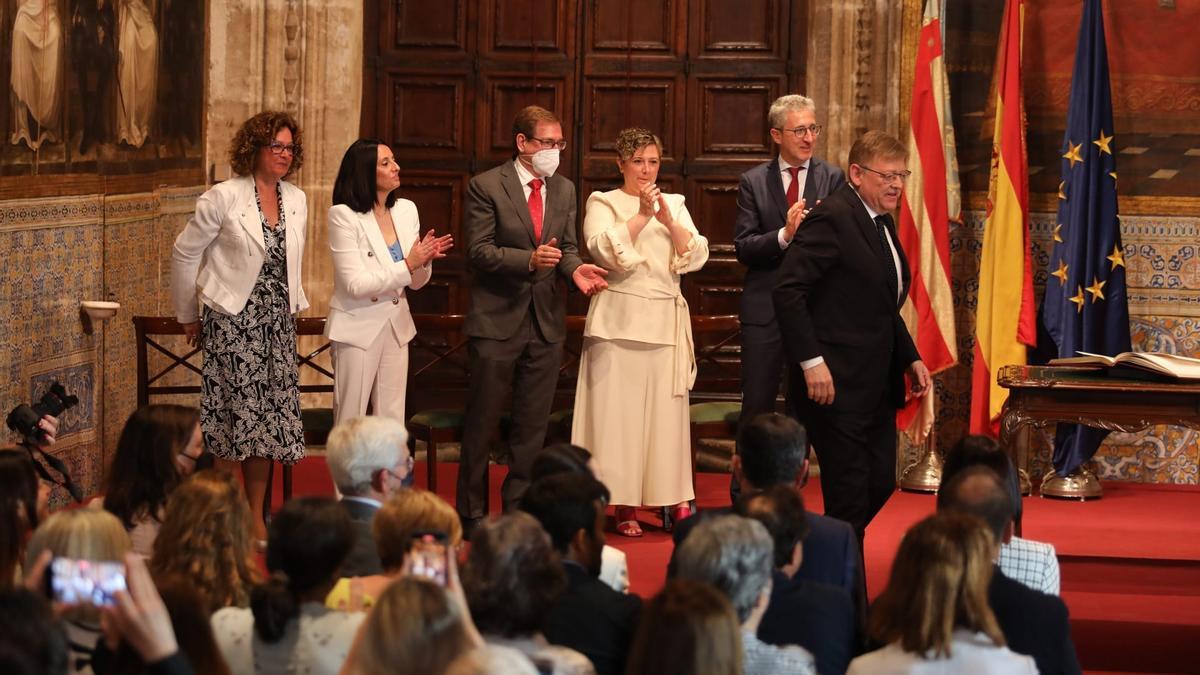 Así queda el nuevo Consell tras la toma de posesión de los nuevos consellers