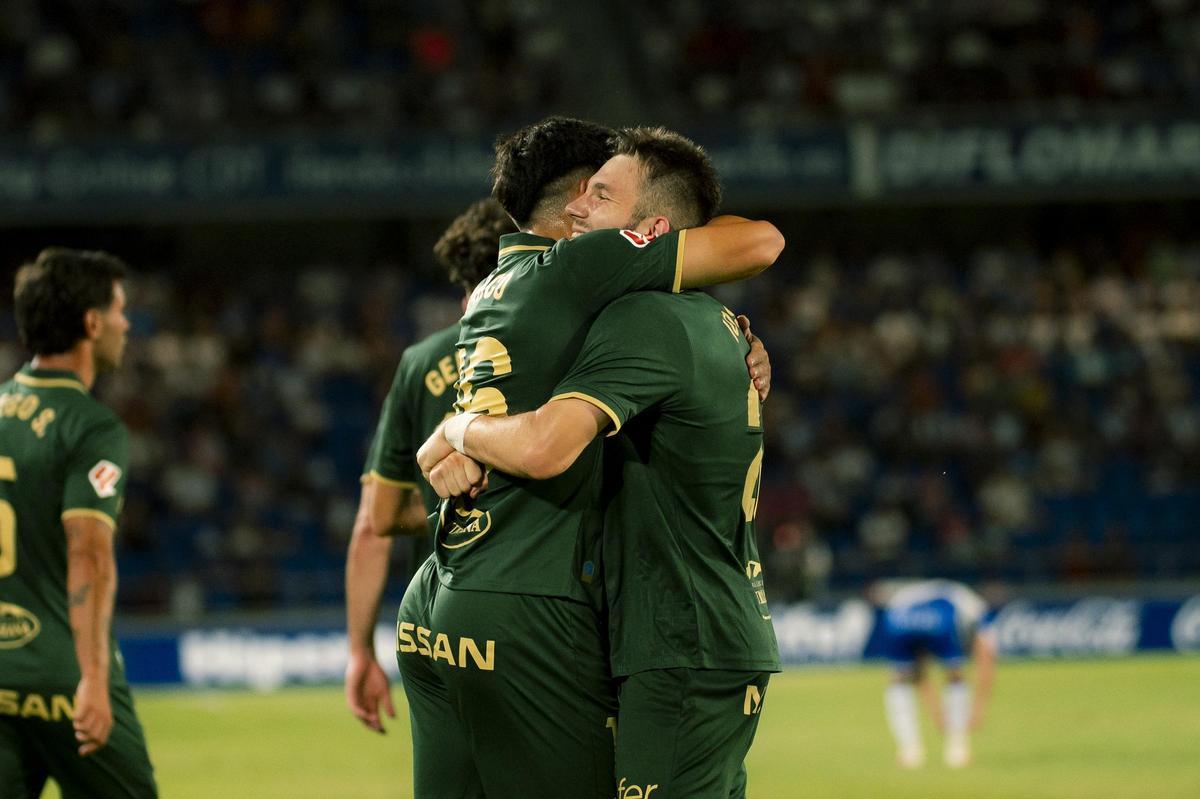 Tenerife - Sporting, en imágenes Tenerife - Sporting, en imágenes