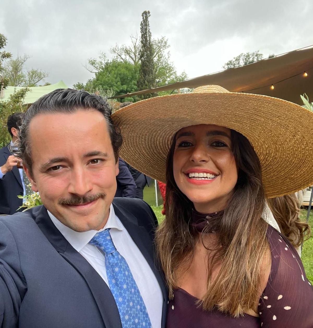 Álvaro Pallicer y Claudia Lorenzana