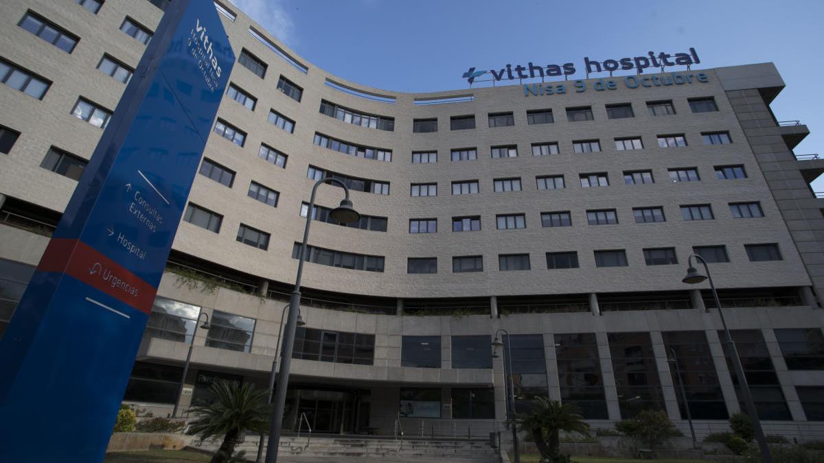 El Hospital 9 de Octubre es uno de los centros médicos de Vhitas en València.