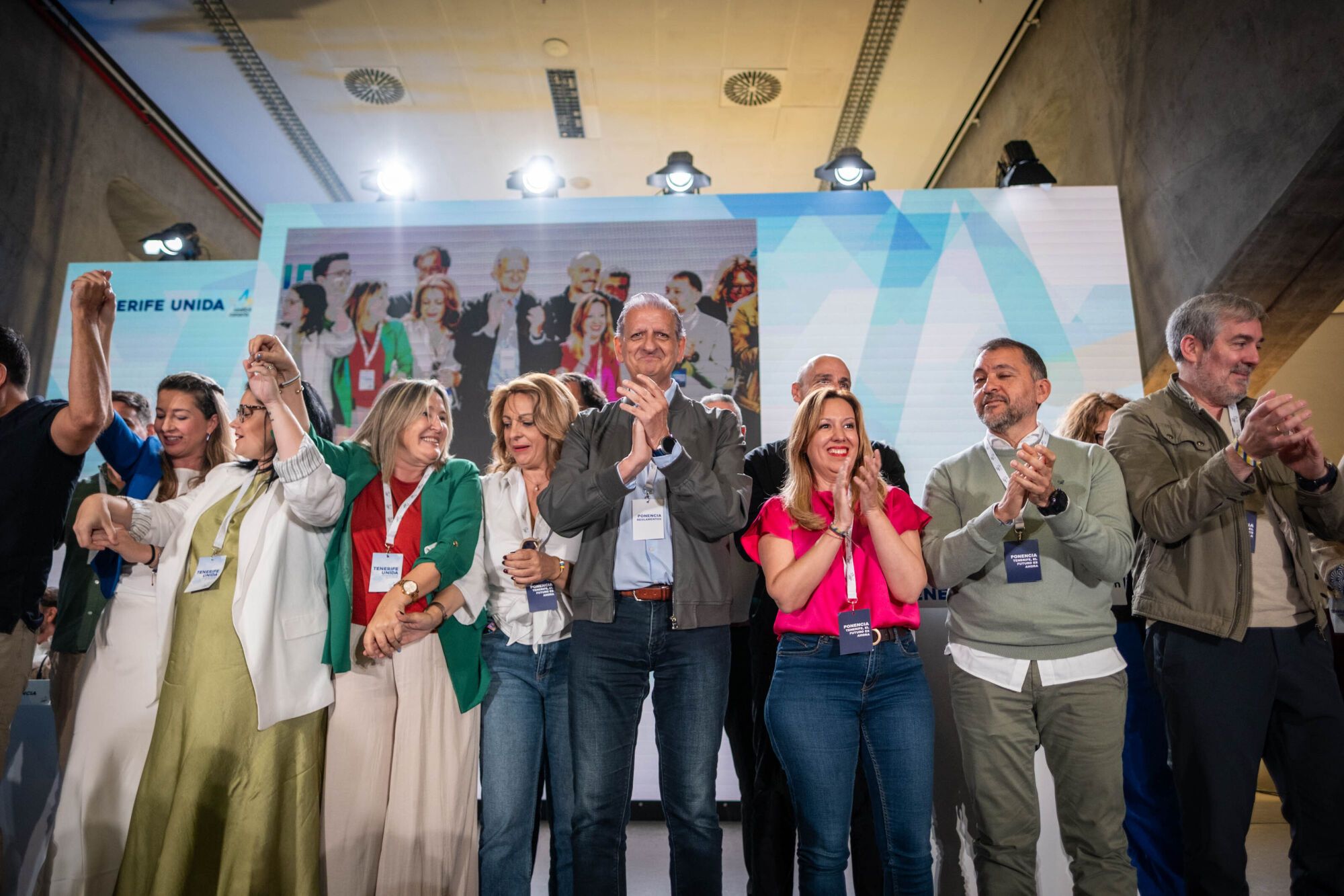 Francisco Linares, elegido secretario insular de CC en el último congreso del partido en Tenerife. 