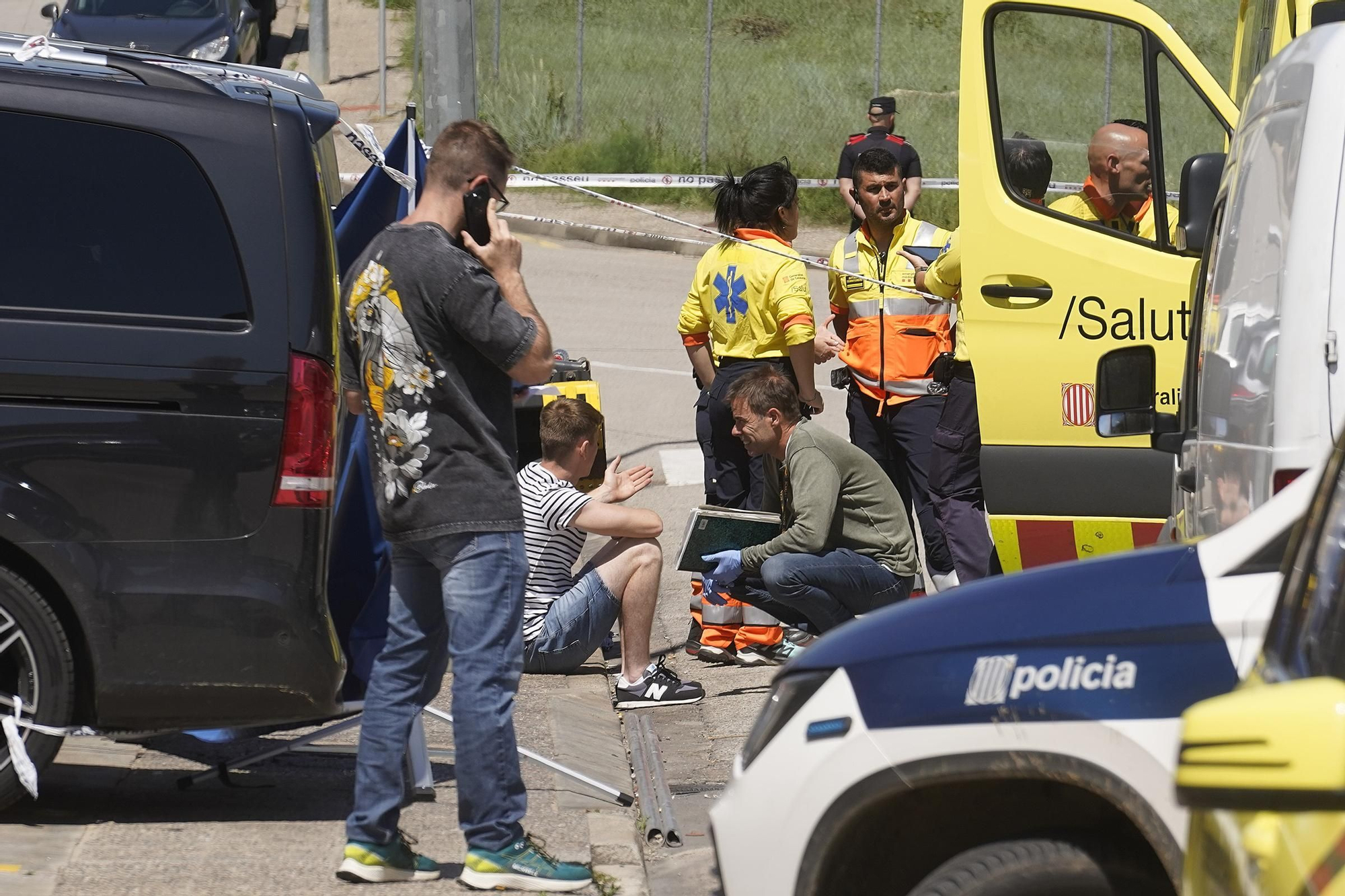 Una baralla acaba amb un mort per ferida de bala al polígon de Riudellots de la Selva