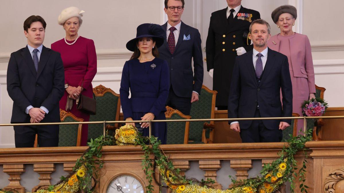 Así ha sido el primer acto oficial de los reyes Federico y Mary de Dinamarca