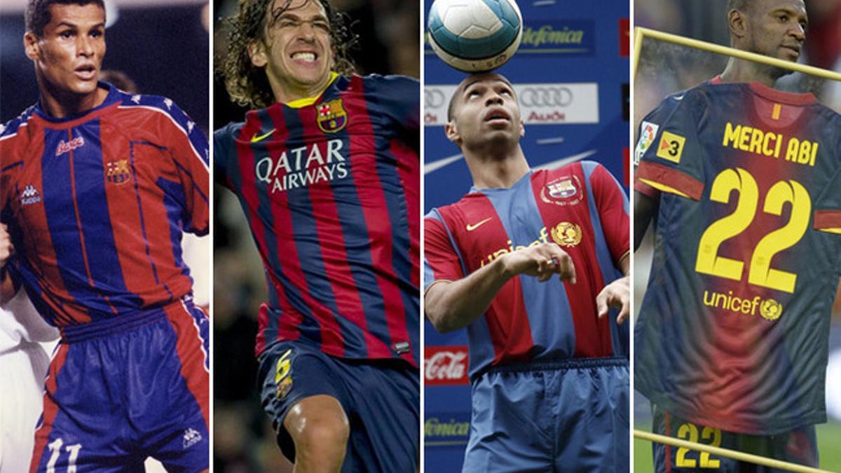 Cuatro jugadores que se convirtieron en leyendas del barcelonismo