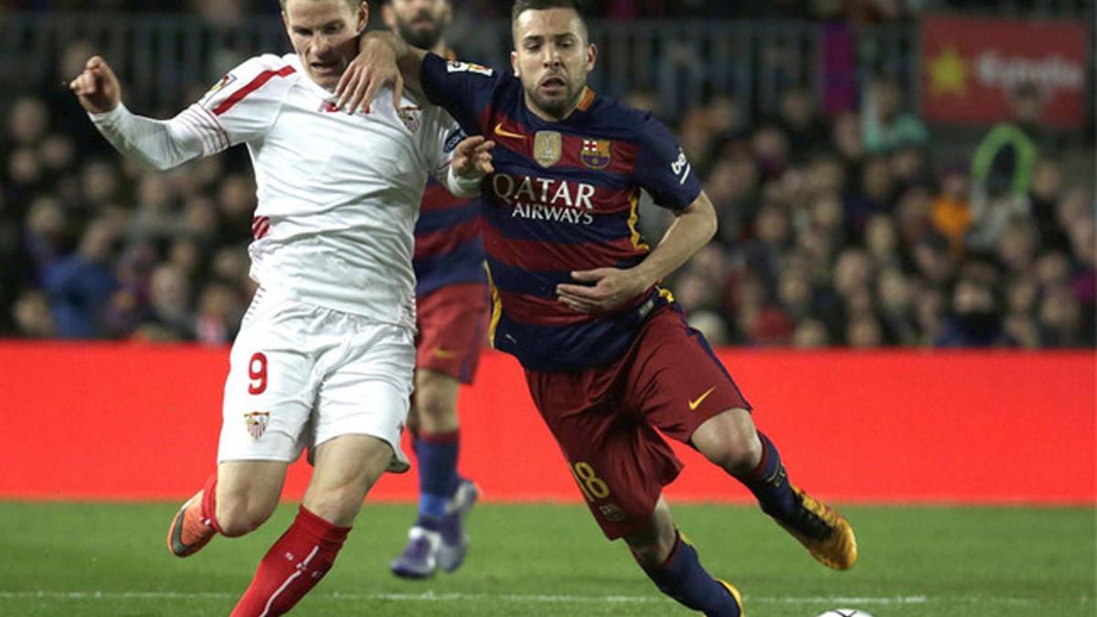 Jordi Alba no da todavía la Liga por ganada