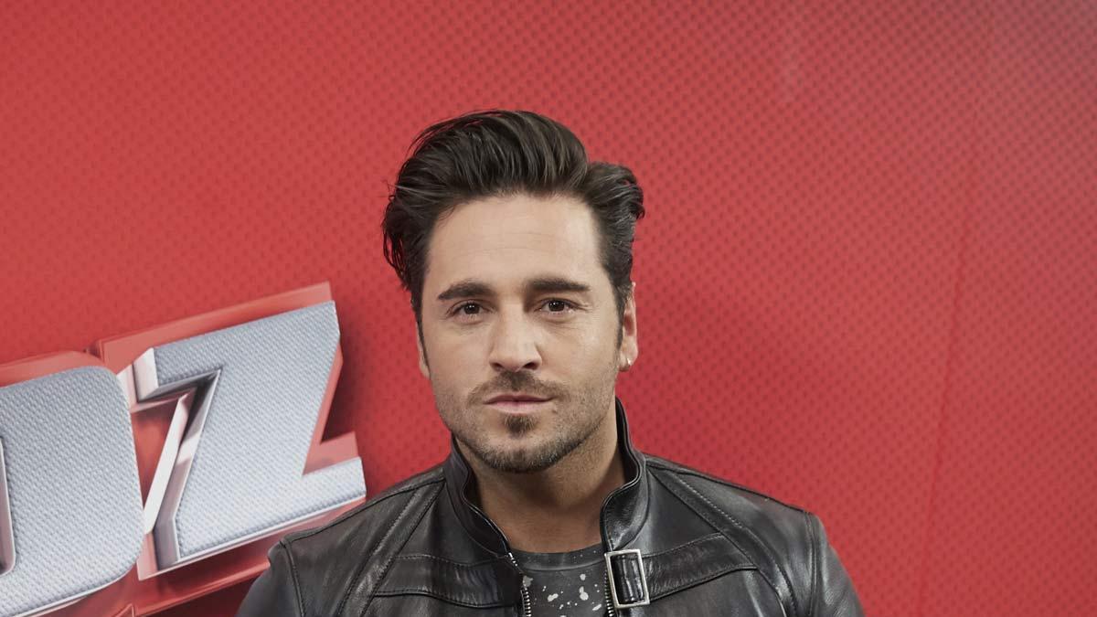 David Bustamante posa en la presentación de la nueva temporada de La Voz