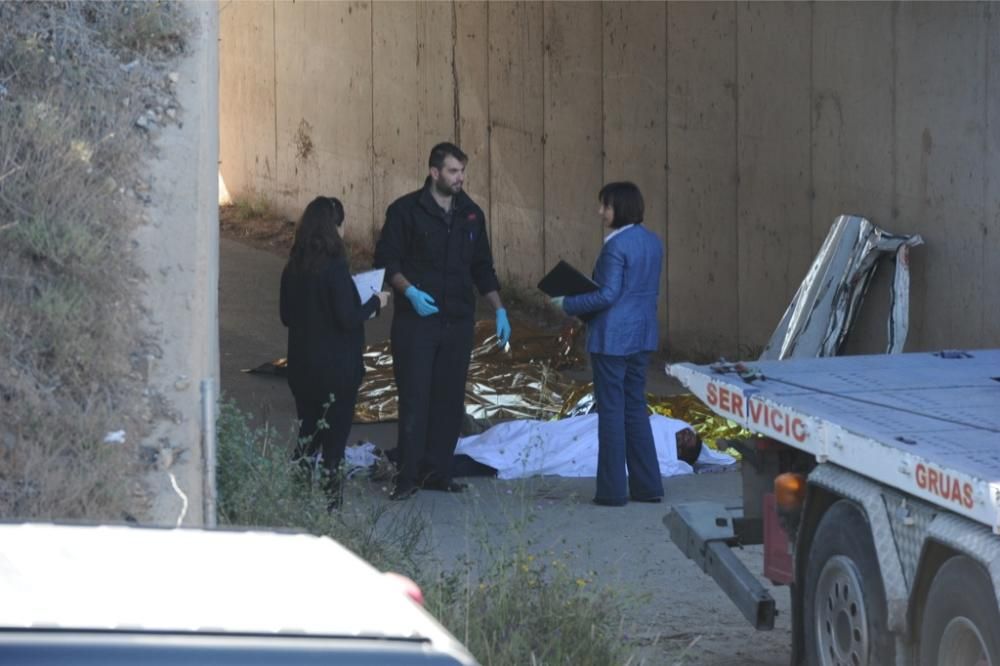 Grave accidente en la autovía Lorca-Águilas