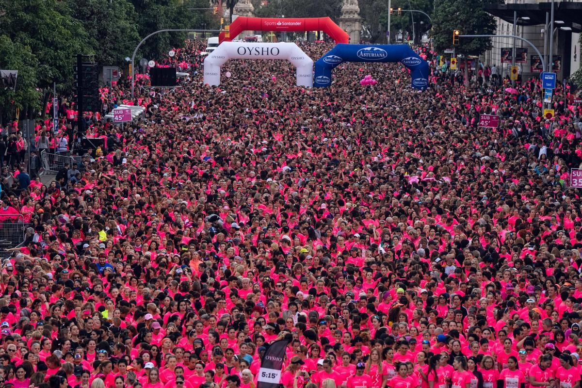 Búscate en la Cursa de la Dona: el gran evento con récord de participación y recorrido renovado