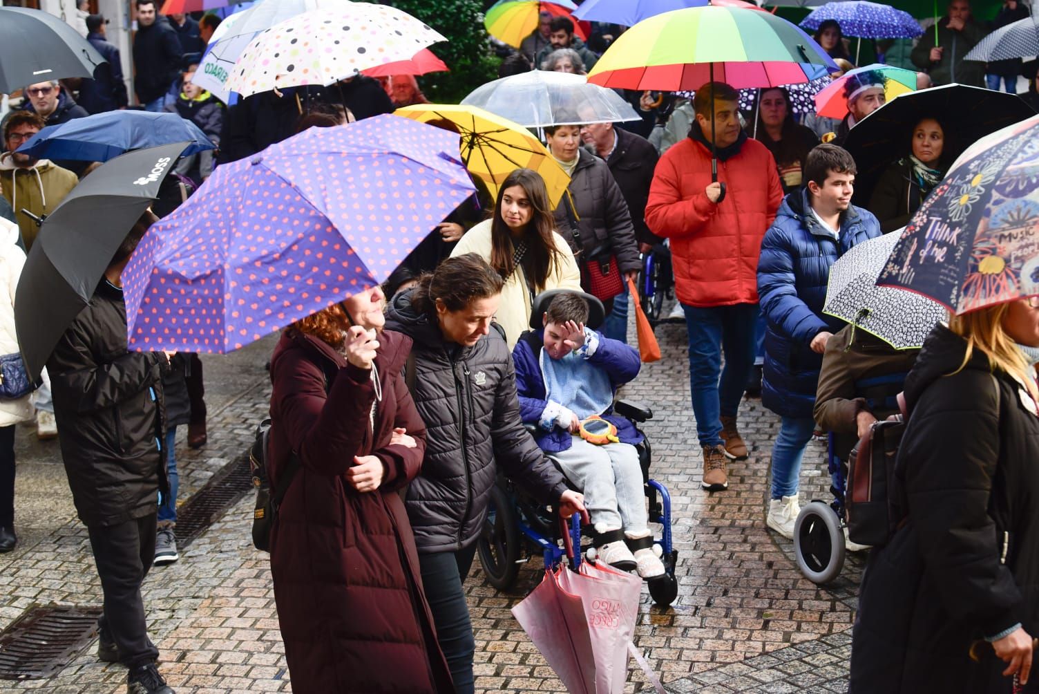 A Coruña sale a la calle en el Día Internacional de las Personas con Discapacidad