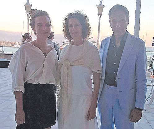 Aina Pomar, Eva Mulet y Pedro Vidal.