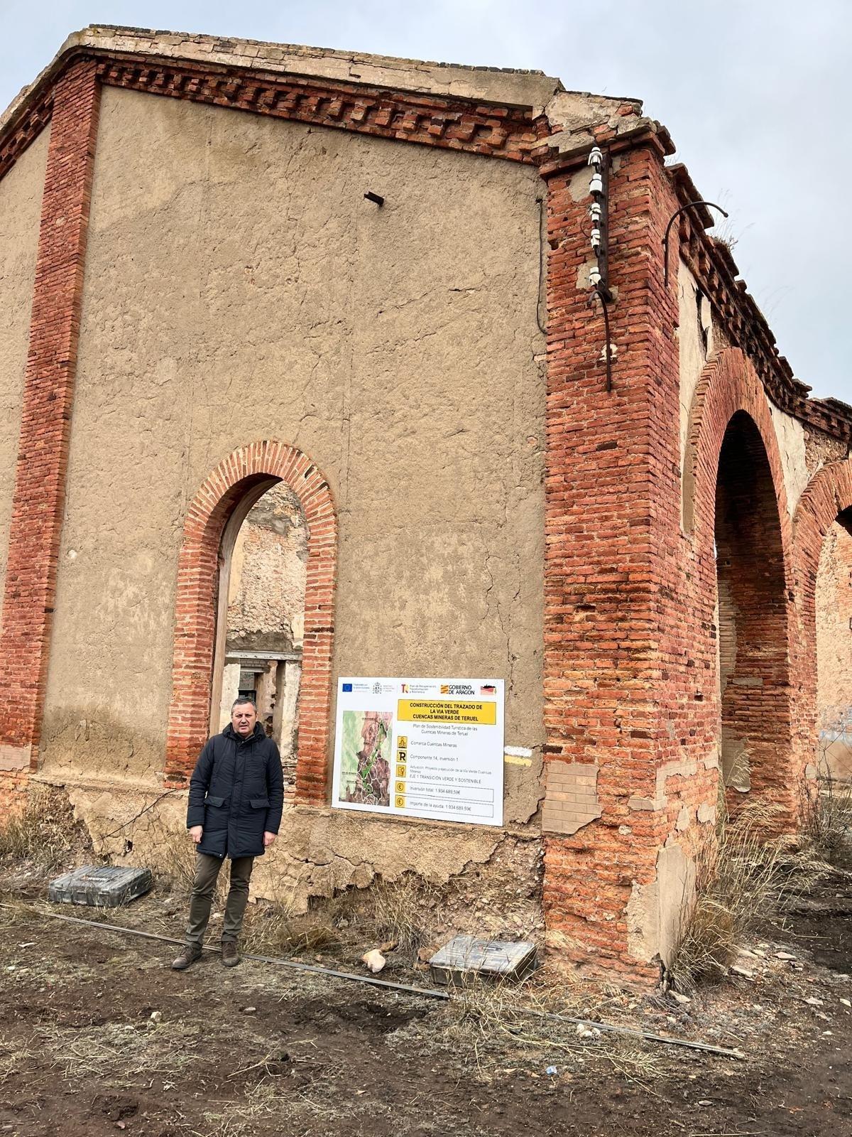 Javier Larraz, el presidente del Consejo Comarcal de Cuencas Mineras.