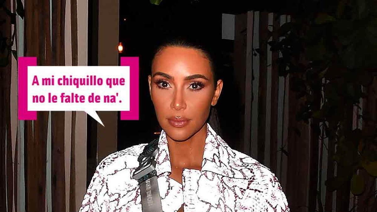 Kim Kardashian monta 'Parque Jurásico' en su mansión