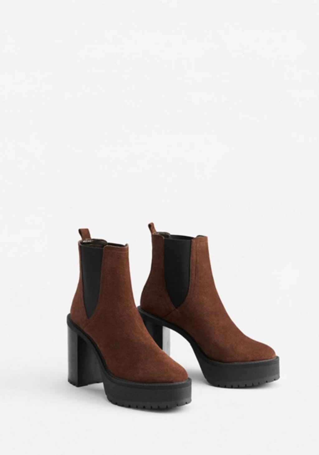 Botines piel (Precio: 29, 99 euros)