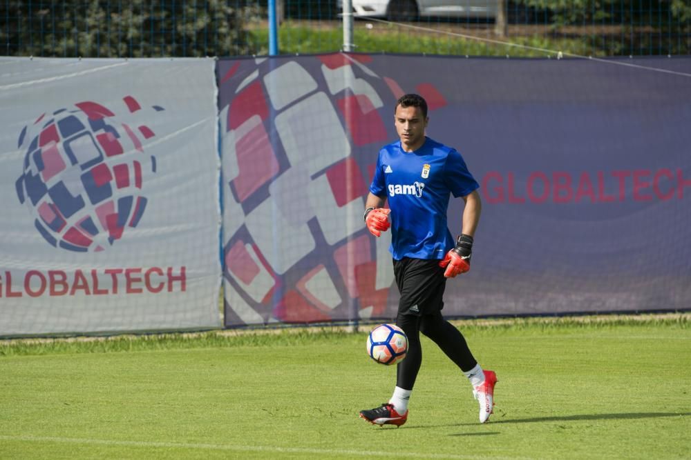 Entrenamiento del Real Oviedo