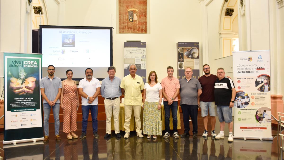 Presentación del concurso para fomentar el emprendimiento de Xixona