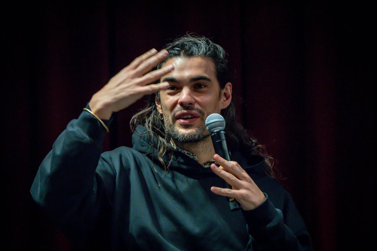 Oliver Laxe en el Museu d'Història de Barcelona