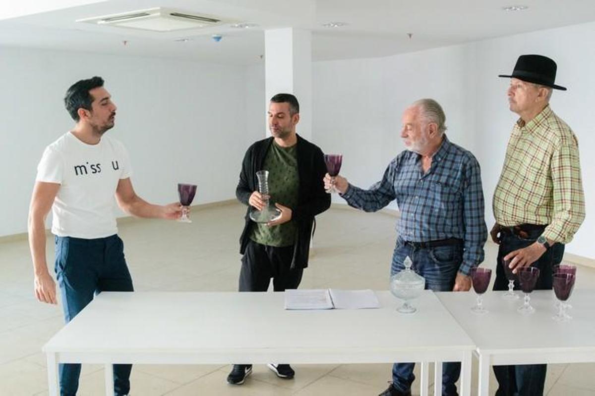 Ensayo montaje teatral Alceste, de Galdós Ensayo montaje teatral Alceste, de Galdós