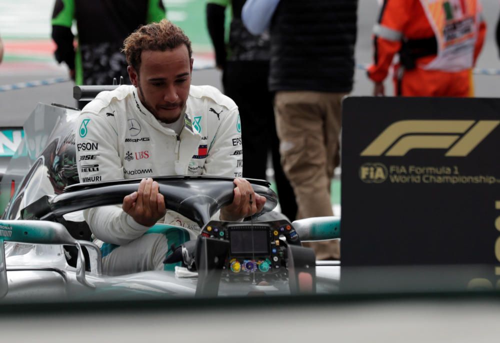 Hamilton, campeón del mundo de F1