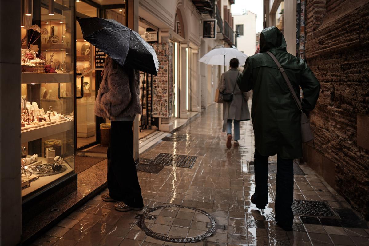 Así ha sido el paso de la borrasca Marta por Málaga capital Así ha sido el paso de la borrasca Marta por Málaga capital