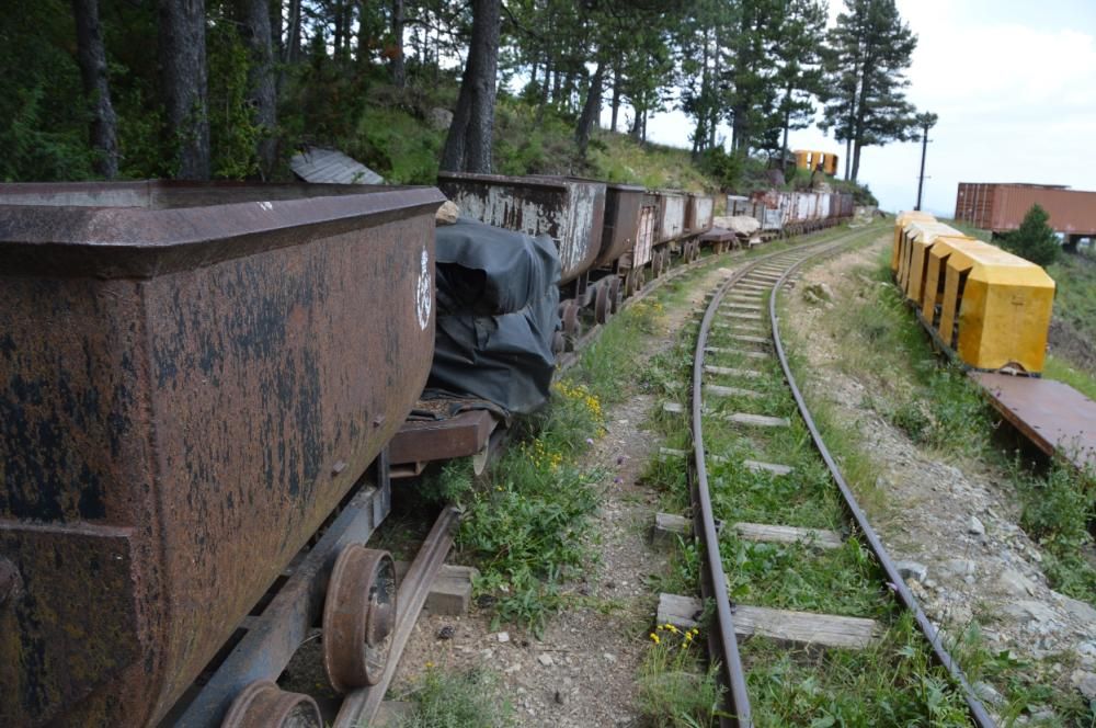 El trenet de coll de Pradell, en via morta