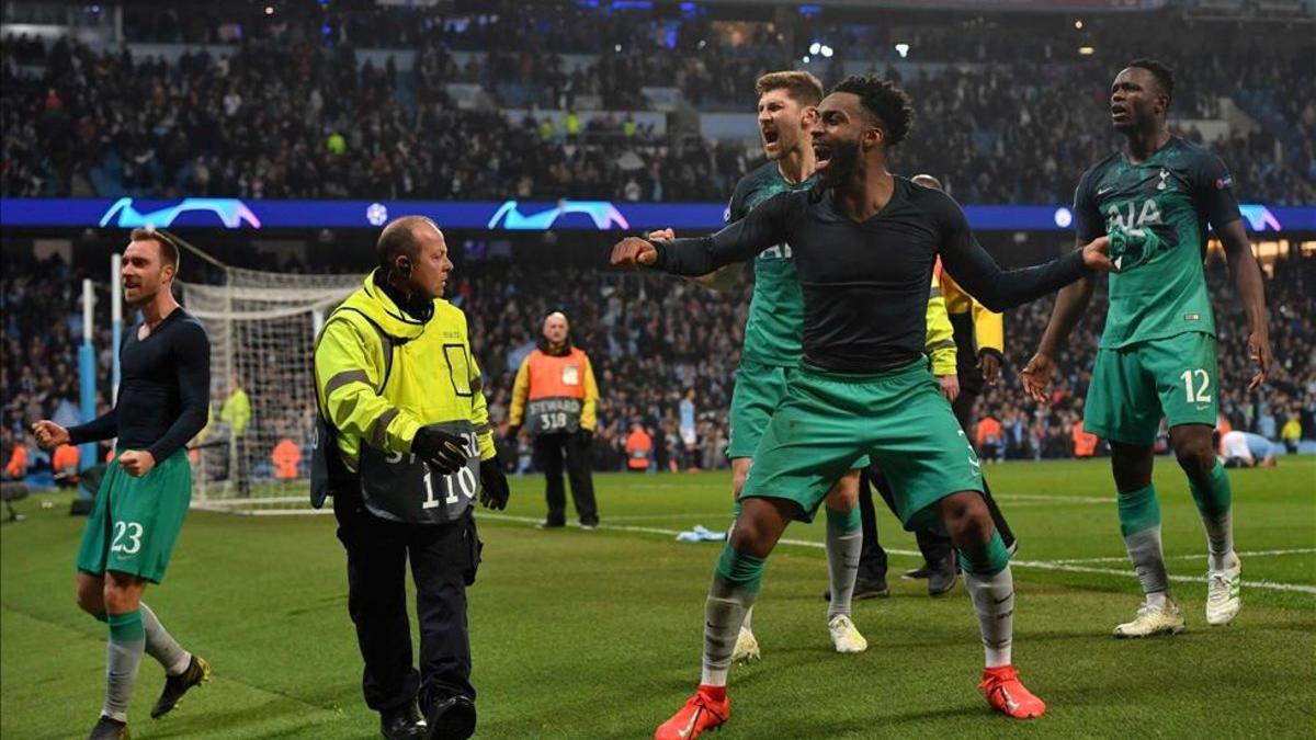 Tottenham superó al Manchester City gracias al gol de visita