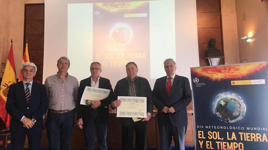 Aemet reconoce a los colaboradores del tiempo