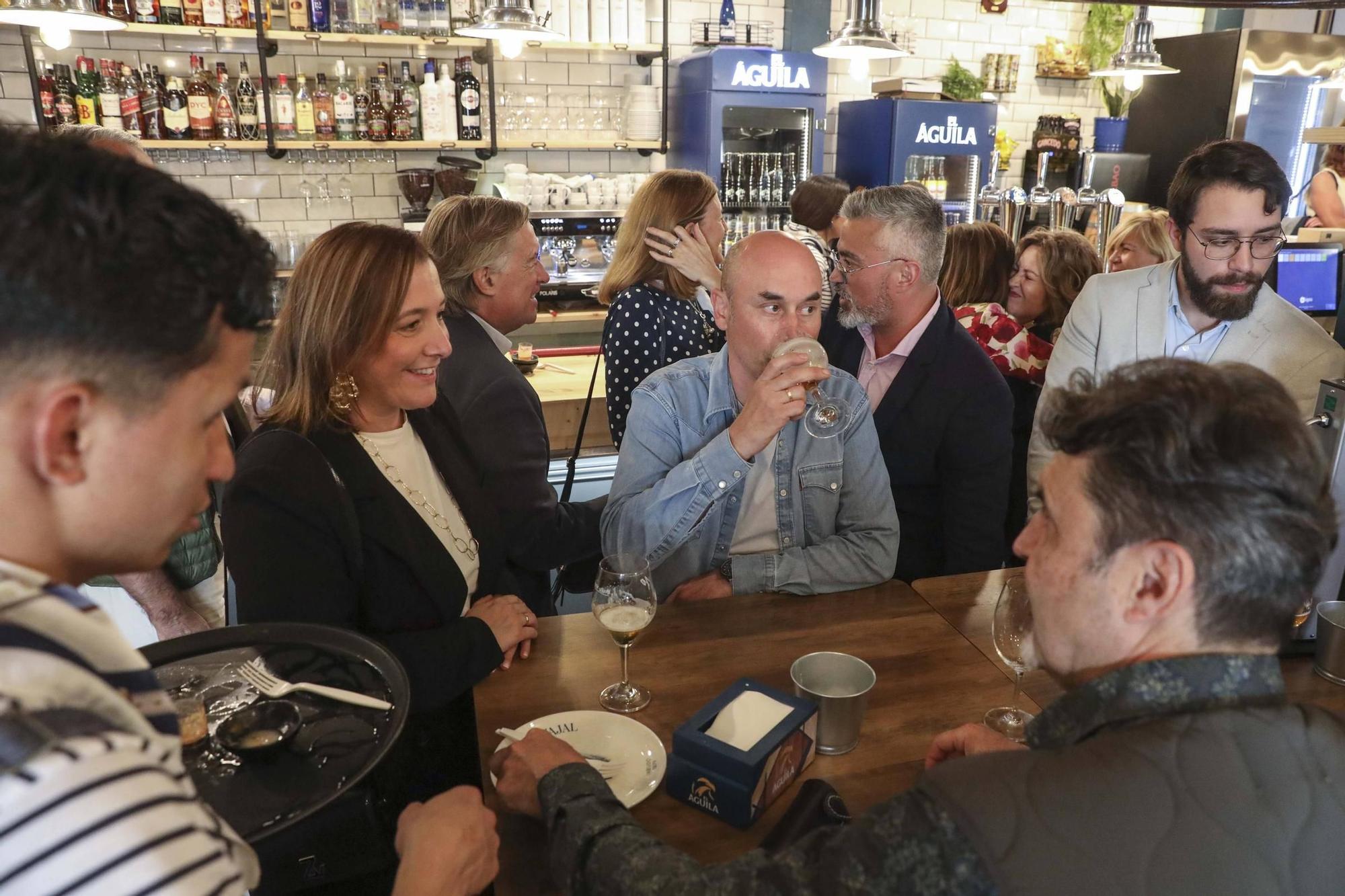 Inauguración de la planta superior de El Mercante