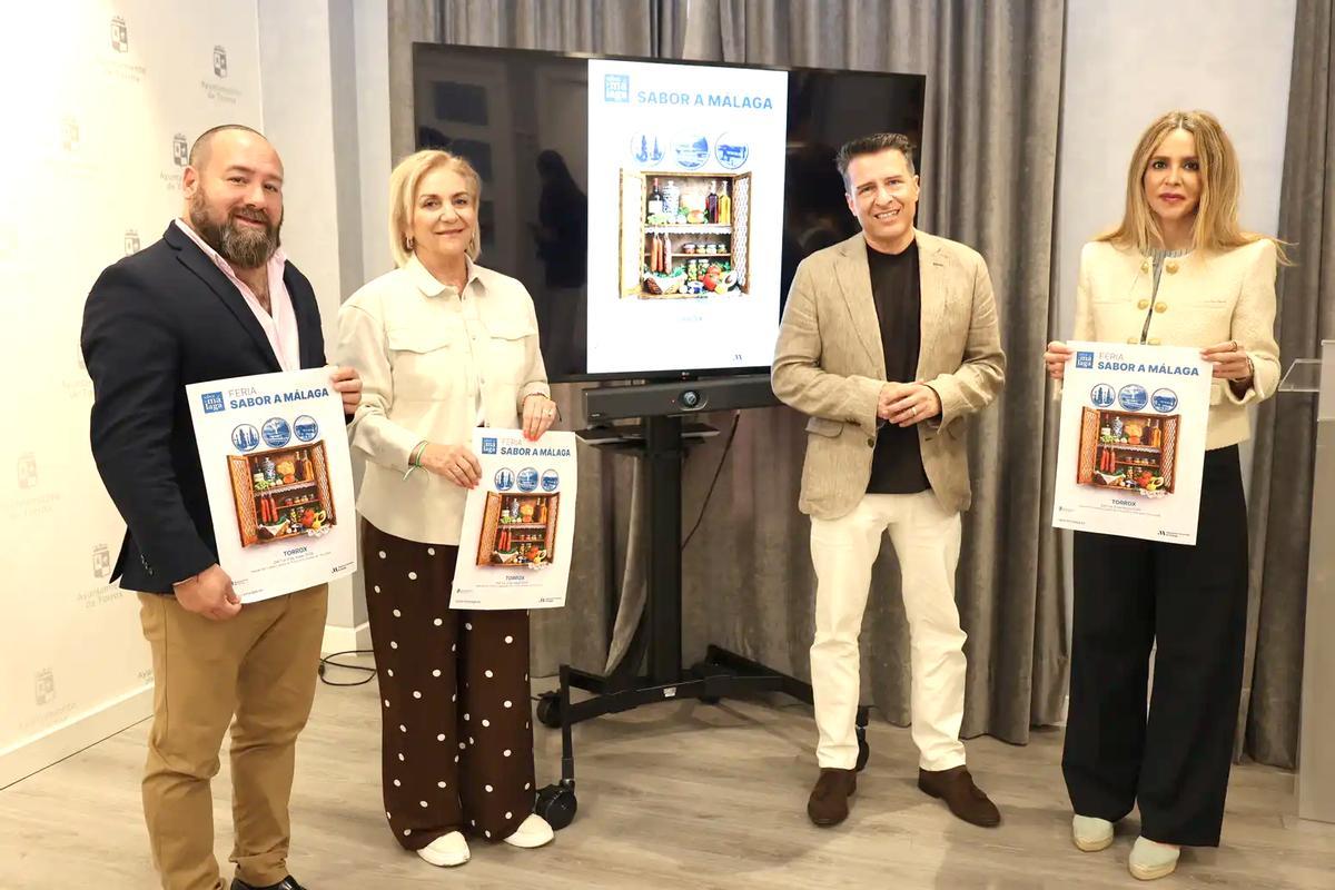 Presentación de la feria Sabor a Málaga a celebrar en Torrox.