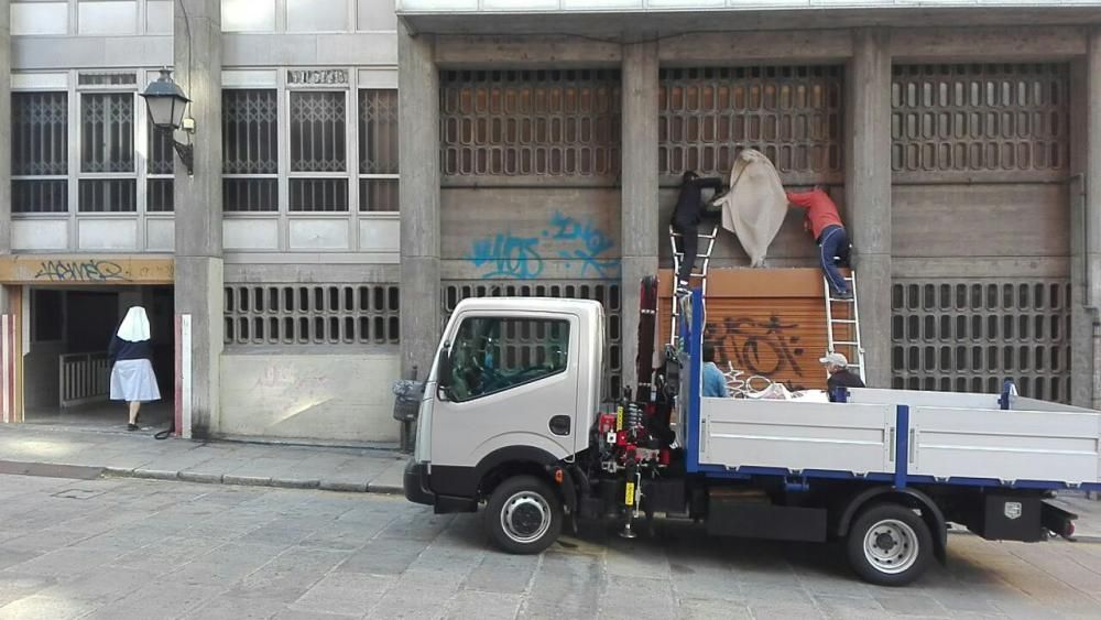 El adiós de la Virgen de la Inmaculada