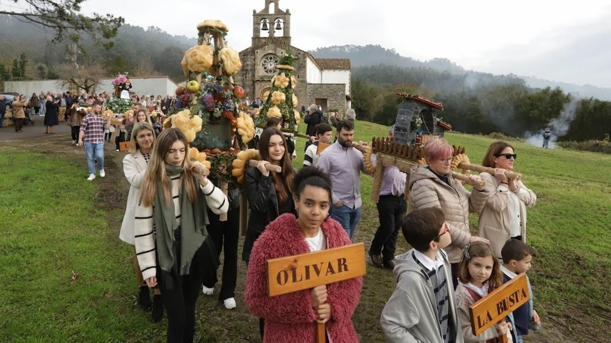 La procesión del año pasado.