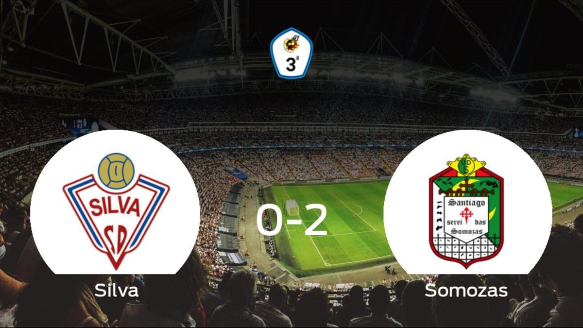 El Somozas se impone al Silva SD y consigue los tres puntos (0-2)