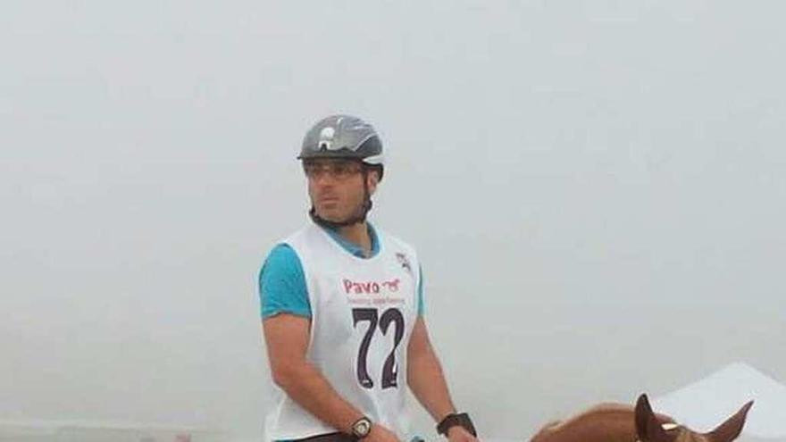 Puga y Mustafá, en la competición de Xinzo.