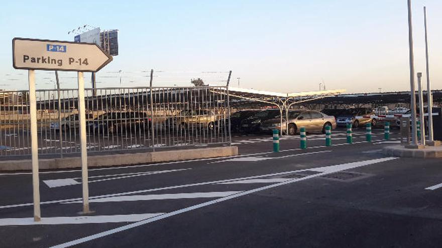 Nuevo aparcamiento en el Aeropuerto de Gran Canaria