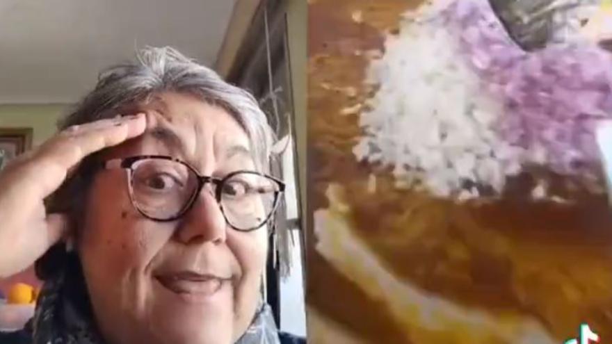 La reacción viral de una señora al ver una receta de paella: &quot;¡Madre del amor hermoso!&quot;