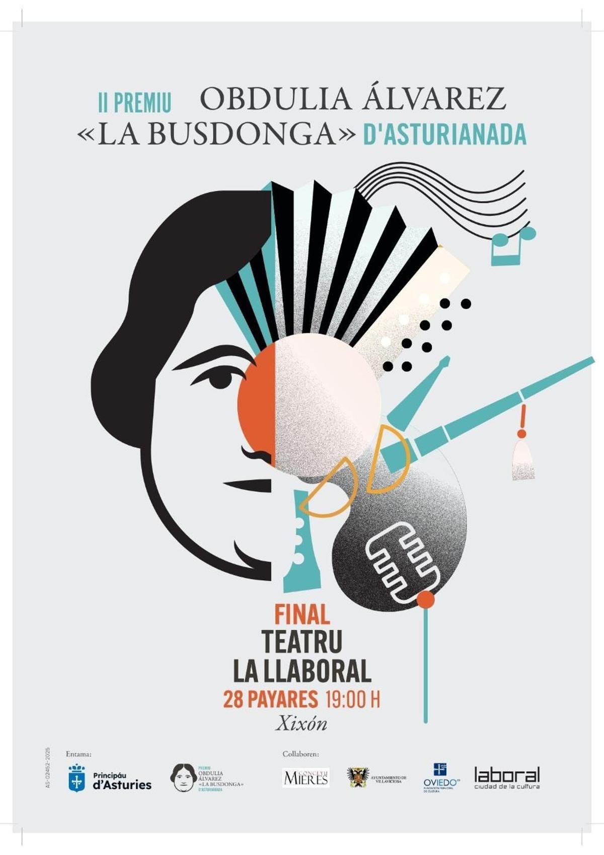 Cultura entrega mañana en La Llaboral el II Premiu d’Asturianada Obdulia Álvarez La Busdonga