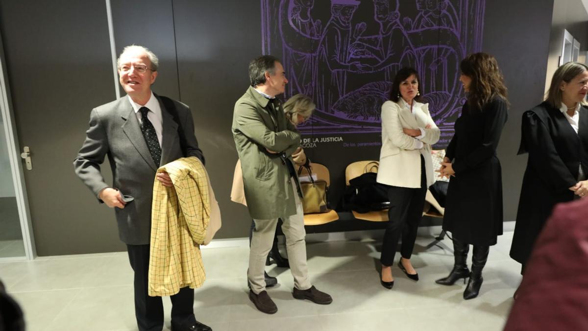 Javier Callizo, Xavier de Pedro, Elena Allué y Marina Sevilla.