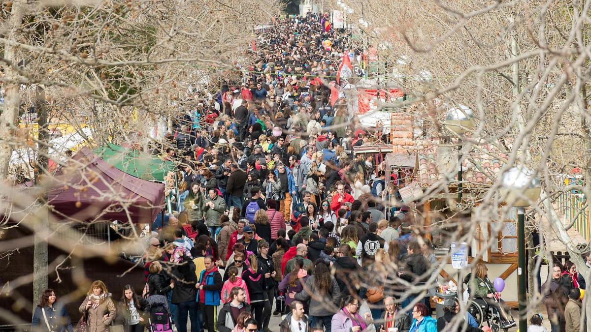 El Parque Tío Jorge acogerá este año de nuevo la Cincomarzada en Zaragoza.