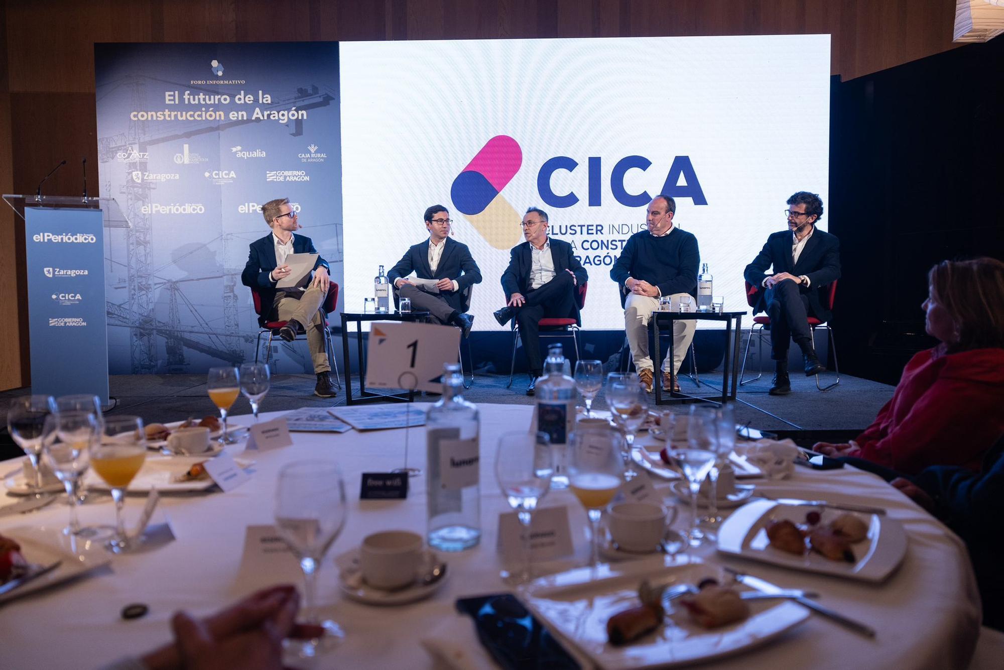 EL PERIÓDICO DE ARAGÓN organiza la jornada 'El futuro de la construcción en Aragón'