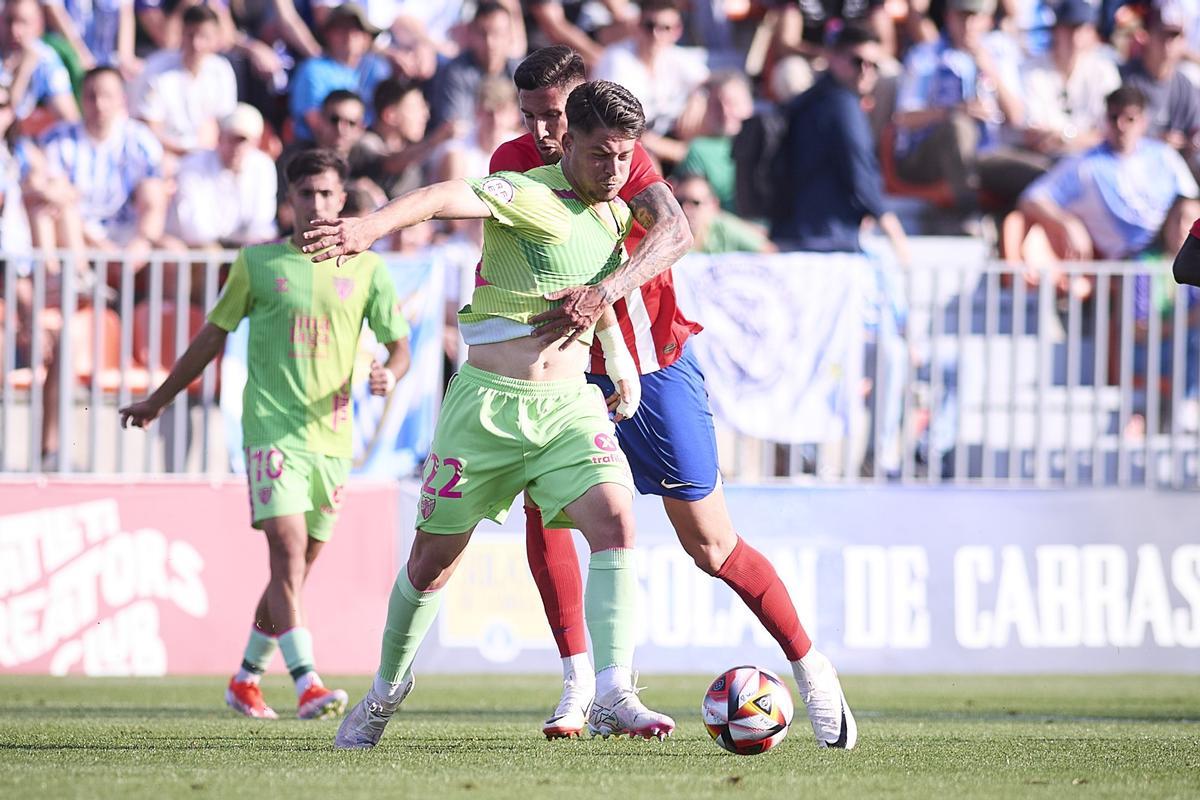 Primera RFEF | Atlético de Madrid B - Málaga CF, en imágenes