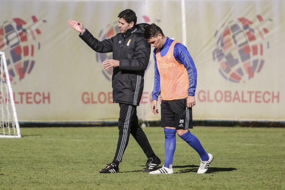 Entrenamiento del Real Oviedo