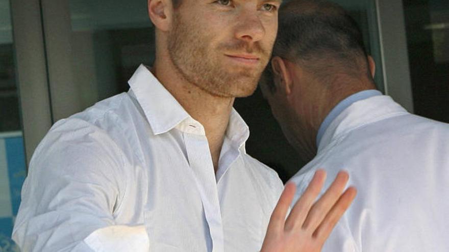 Xabi Alonso ya está en Madrid