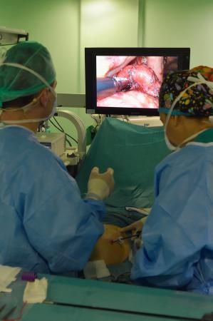 25-10-2018 LAS PALMAS DE GRAN CANARIA. Cirugía pancreática laparoscópica en el hospital Doctor Negrín. Fotógrafo: ANDRES CRUZ  | 25/10/2018 | Fotógrafo: Andrés Cruz