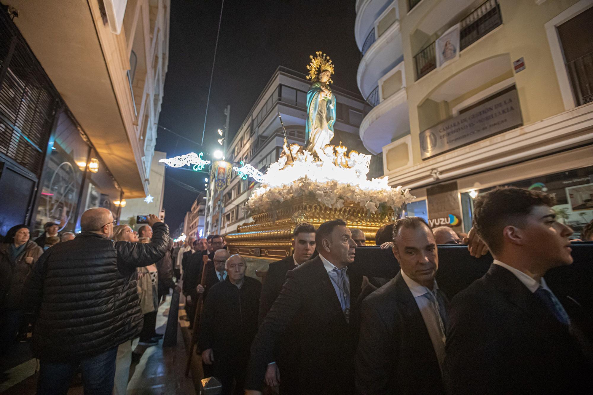 Procesión de La Purísima en Torrevieja