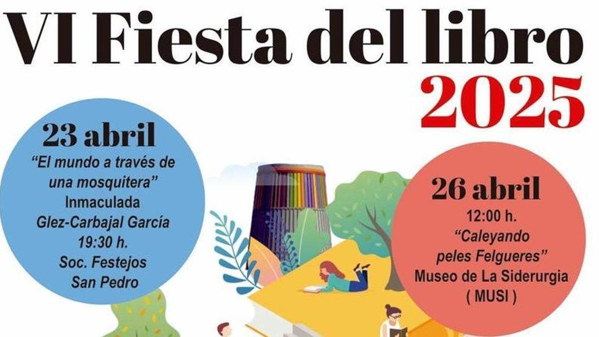 Cartel con algunos de los actos programados.