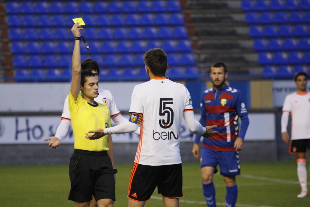 Llagostera - Valencia Mestalla (1-1)